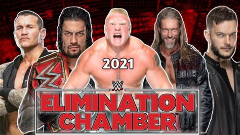 elimination chamber 2021 match card|elimination chamber 2021 results.